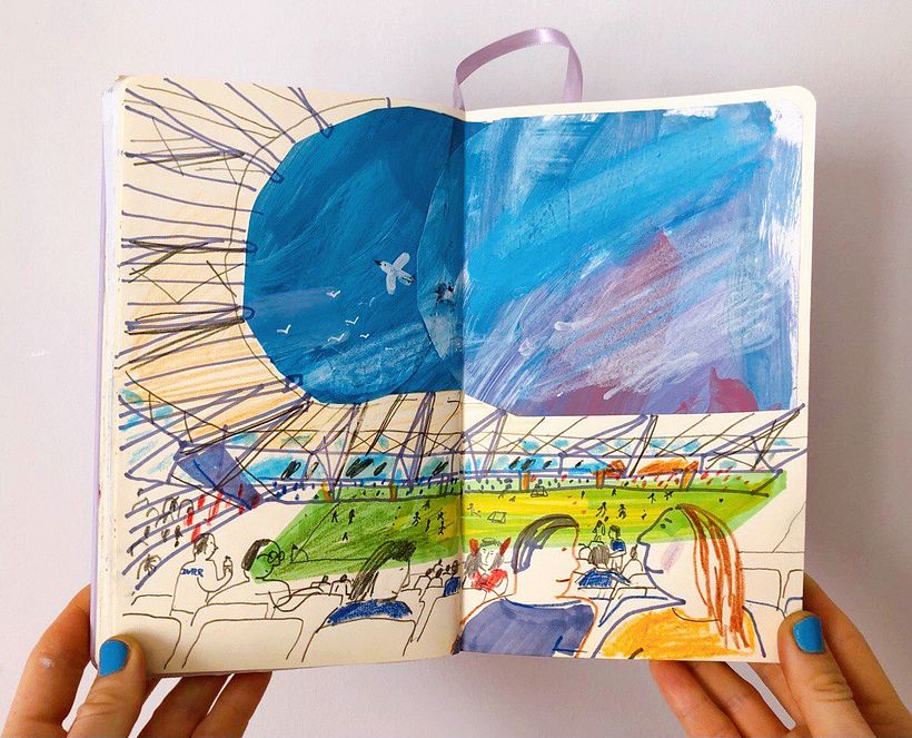 My sketchbook practice 15