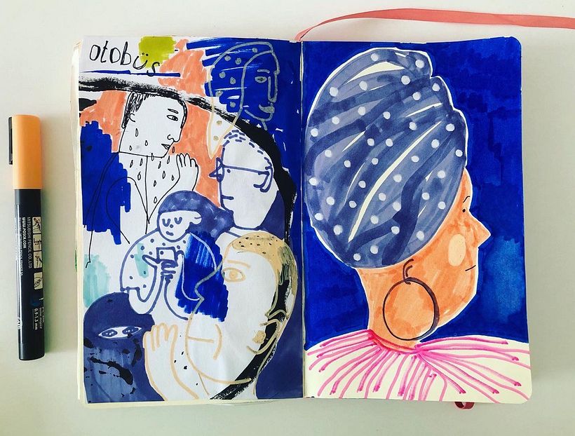 My sketchbook practice 2