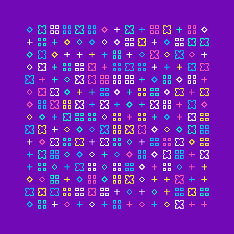 Random generative grid 5