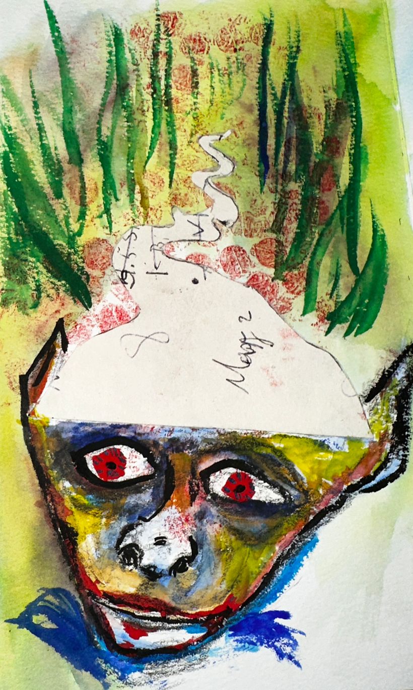 Mi proyecto del curso: Técnicas de ilustración para desbloquear tu creatividad Vacaciones monstruosas 9