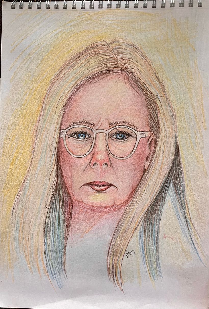 My project for course: Vibrant Portrait Drawing with Colored Pencils 2