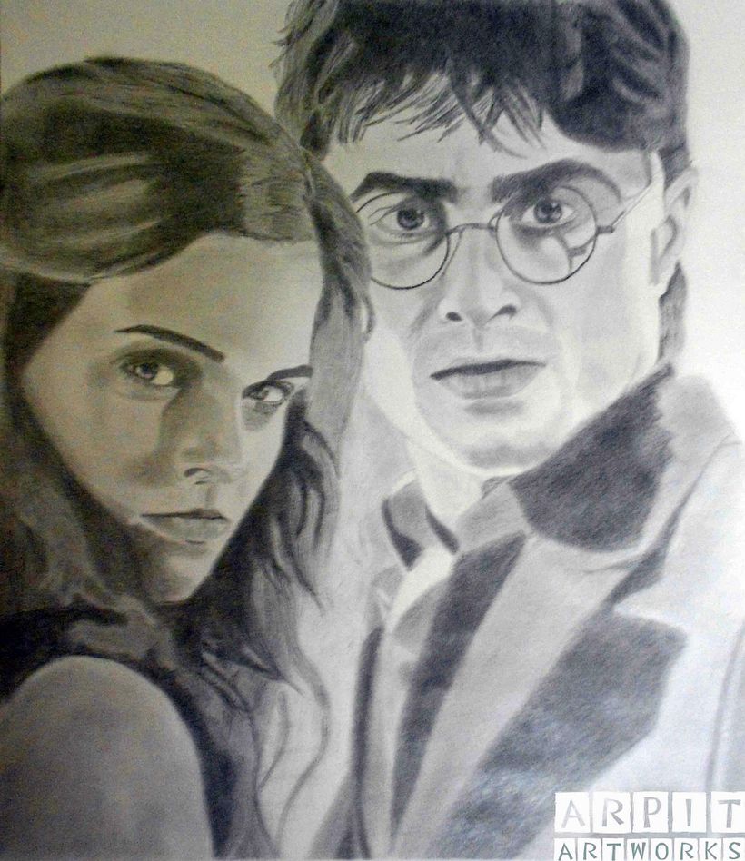 Harry Potter and Hermione Granger