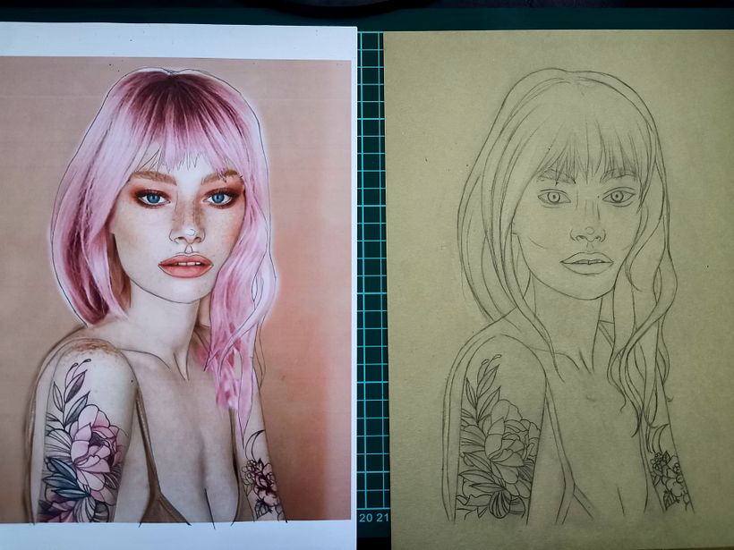 Proyecto del curso: Ilustración con pastel y lápices de colores 5