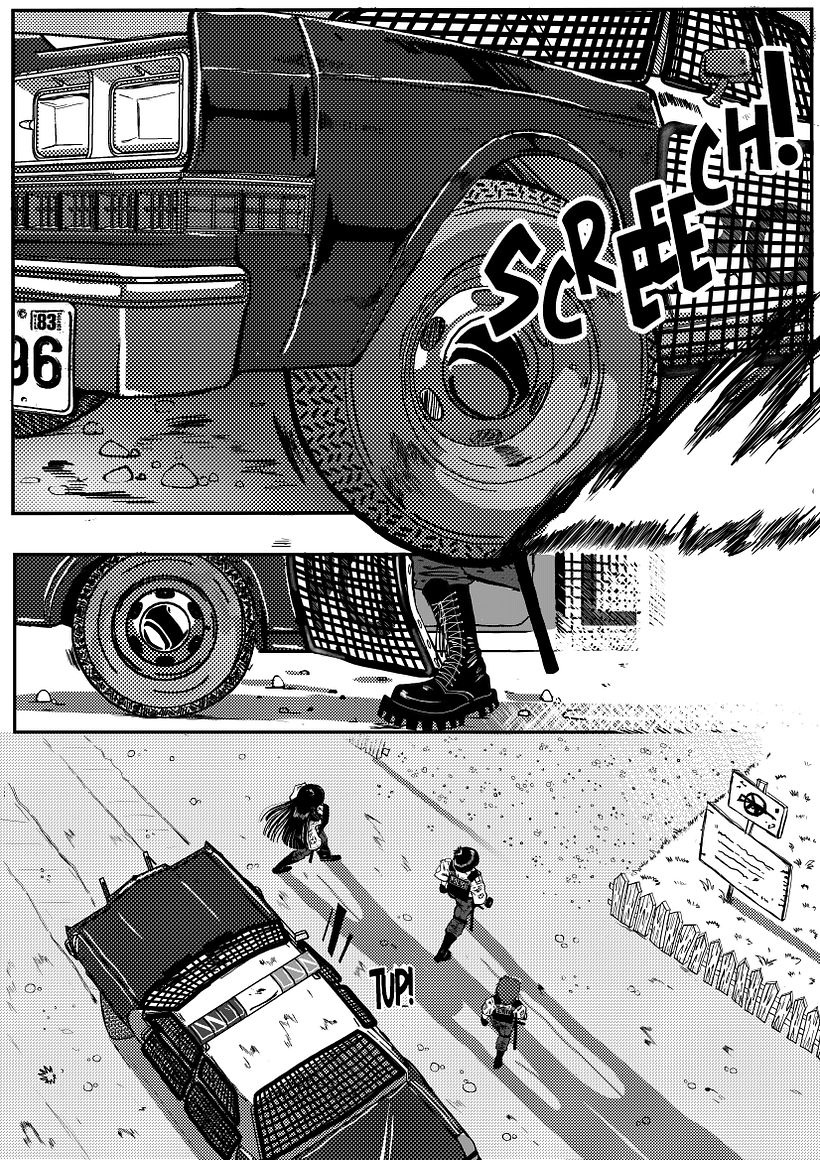 My project for course: Manga Comics: Narrative, Rhythm, and Composition ( Redneckfield ) 4