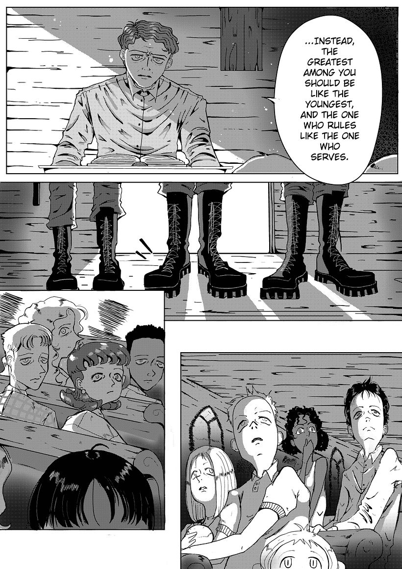 My project for course: Manga Comics: Narrative, Rhythm, and Composition ( Redneckfield ) 6