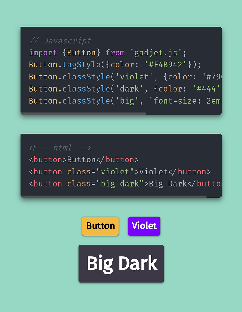 Gadjet : HTML User Interface 6