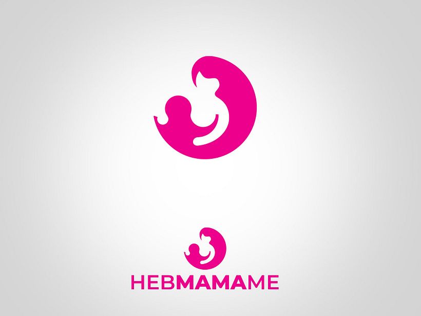 Logo for a midwife company