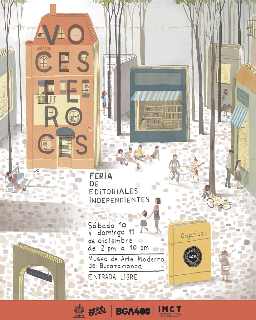 VOCES FEROCES. Feria de editoriales independientes 2