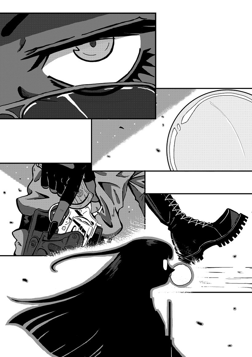 My project for course: Manga Comics: Narrative, Rhythm, and Composition ( Redneckfield ) 10