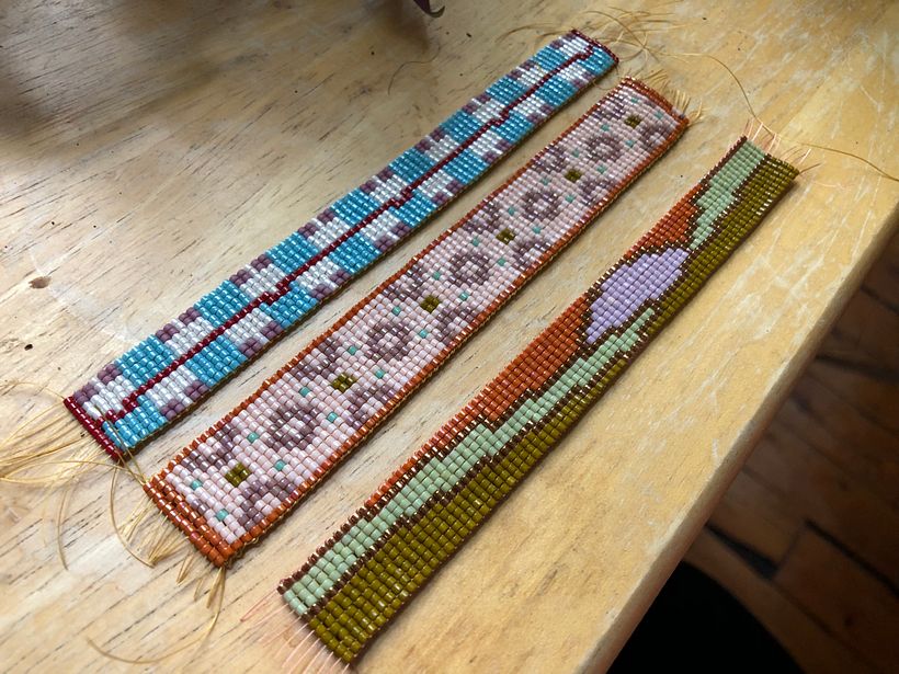 My project for course: Beaded Jewelry Design: Weave Elegant Patterns 2
