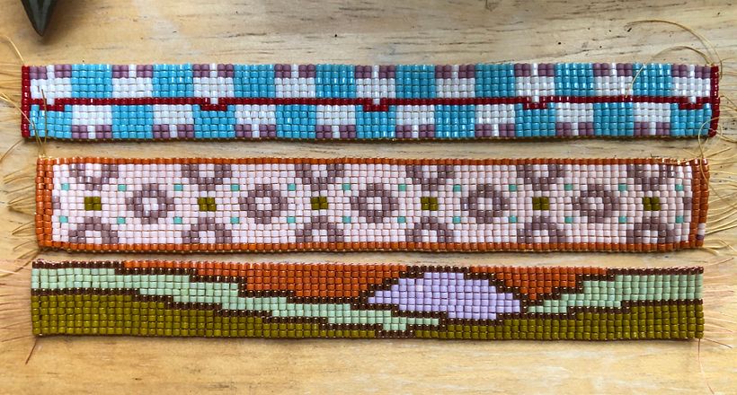 My project for course: Beaded Jewelry Design: Weave Elegant Patterns 3