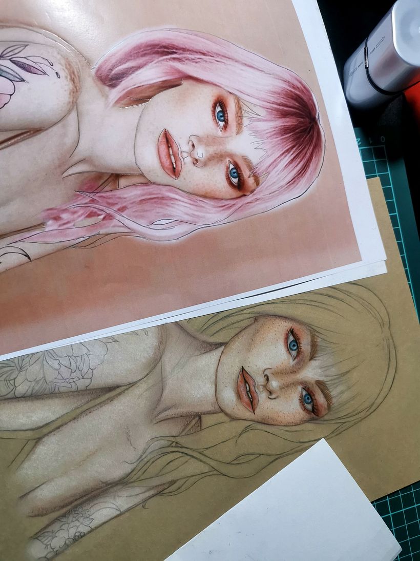 Dando forma a la cara