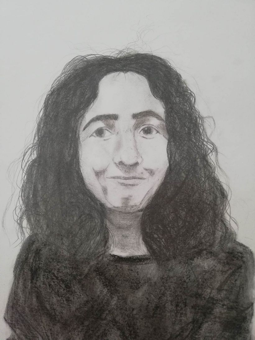 Mi proyecto del curso: Retrato realista con lápiz de grafito 1