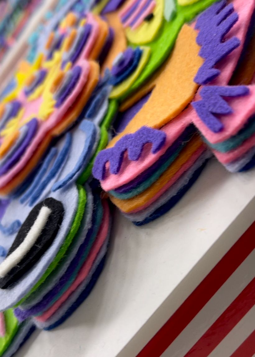 My project for course: Layered Illustration with Felt 3