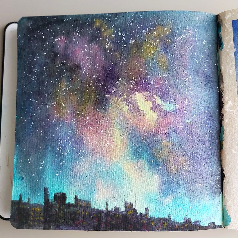 My project for course: Creative Watercolor Sketching for Beginners 10