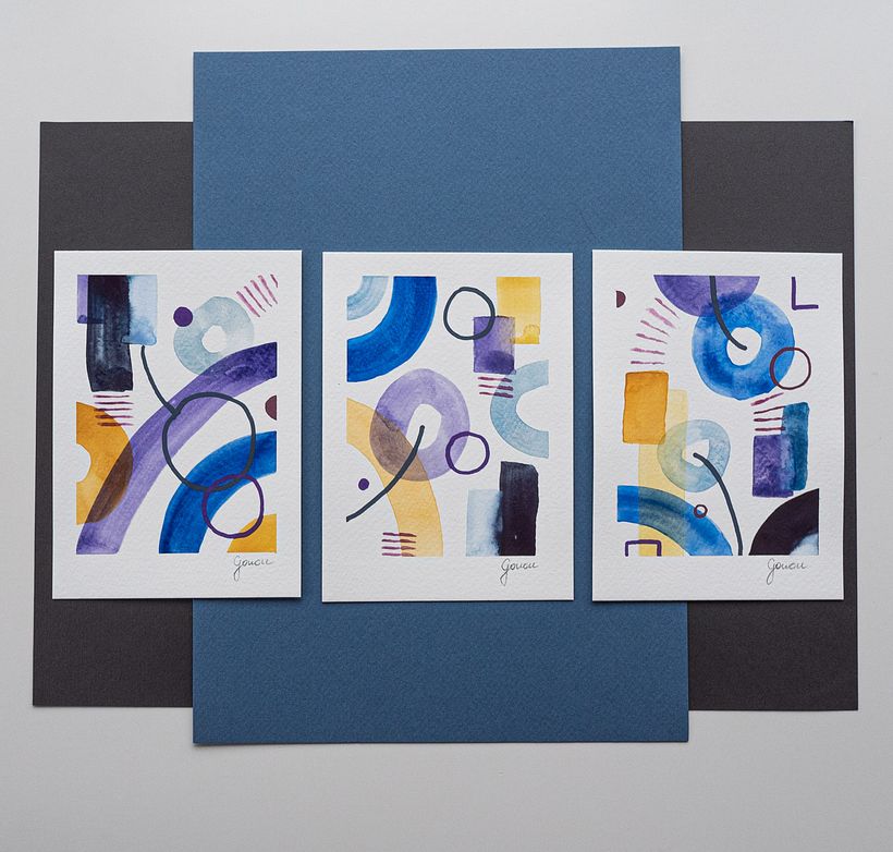 My project for course: Composition Design for Abstract Art 1