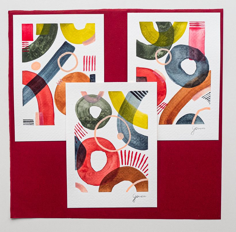 My project for course: Composition Design for Abstract Art 3