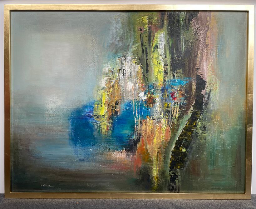 Gesso and metal-leafed frames for Ralph Cowan paintings - Handwerk