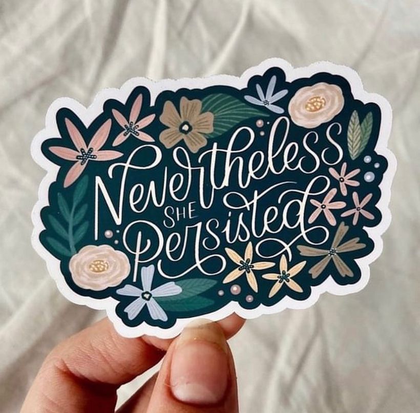 Serie de Stickers con motivos florales 4