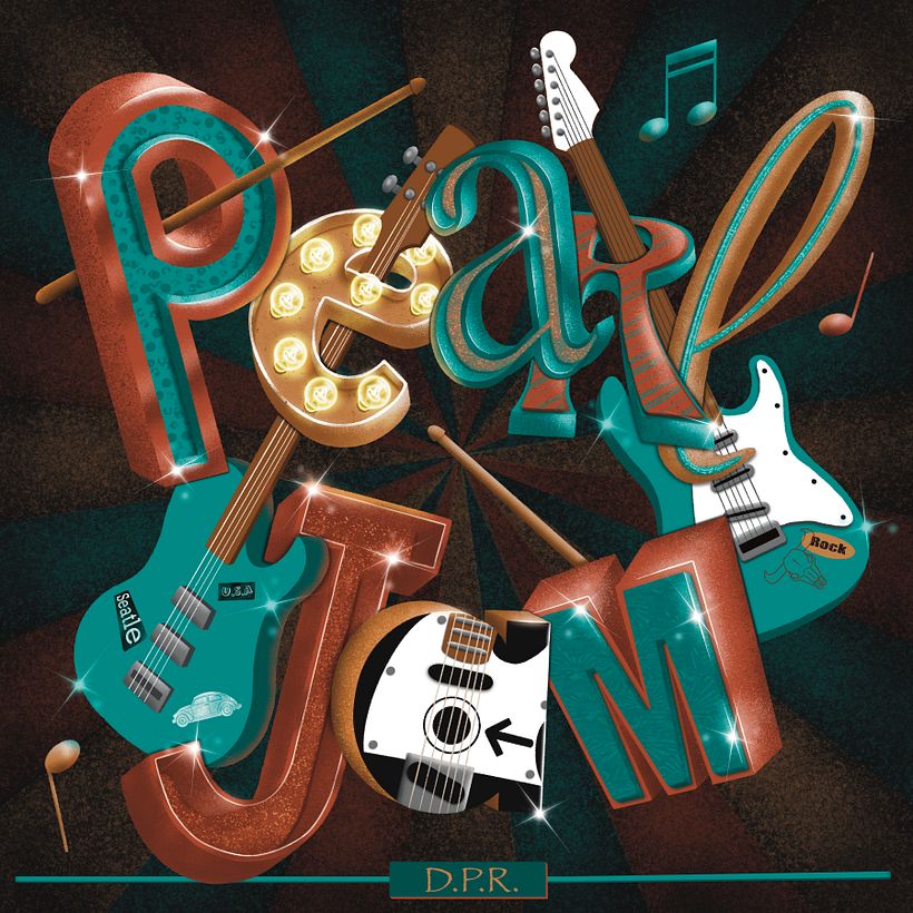 My project for course: Custom Letter Design with Procreate 5