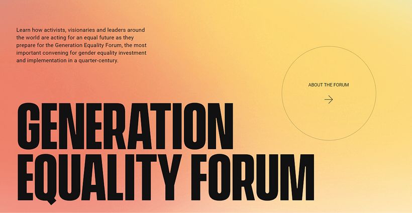 UN Women - Generation Equality 5