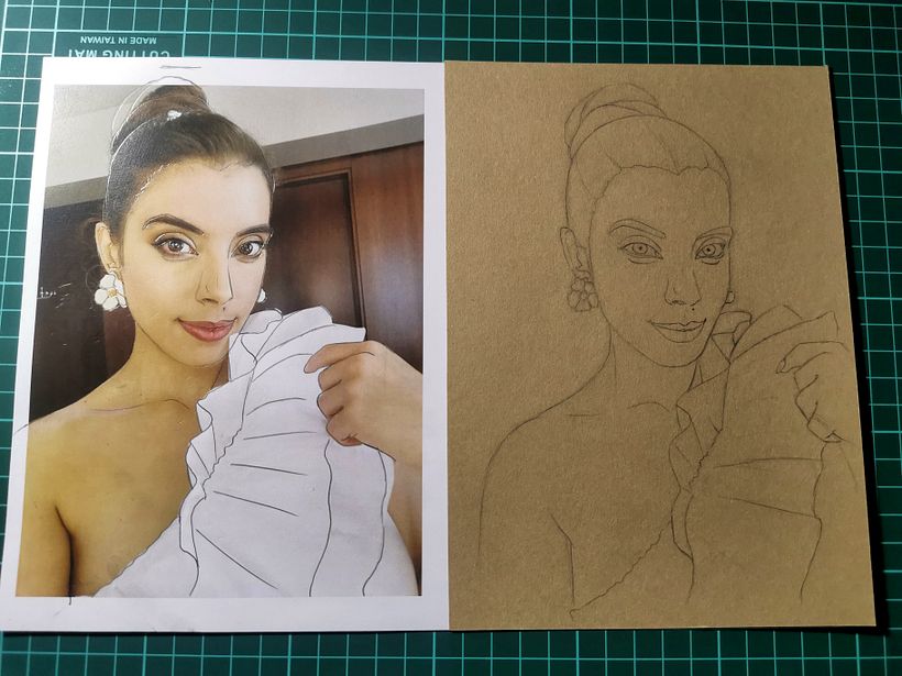 Encaje Autorretrato