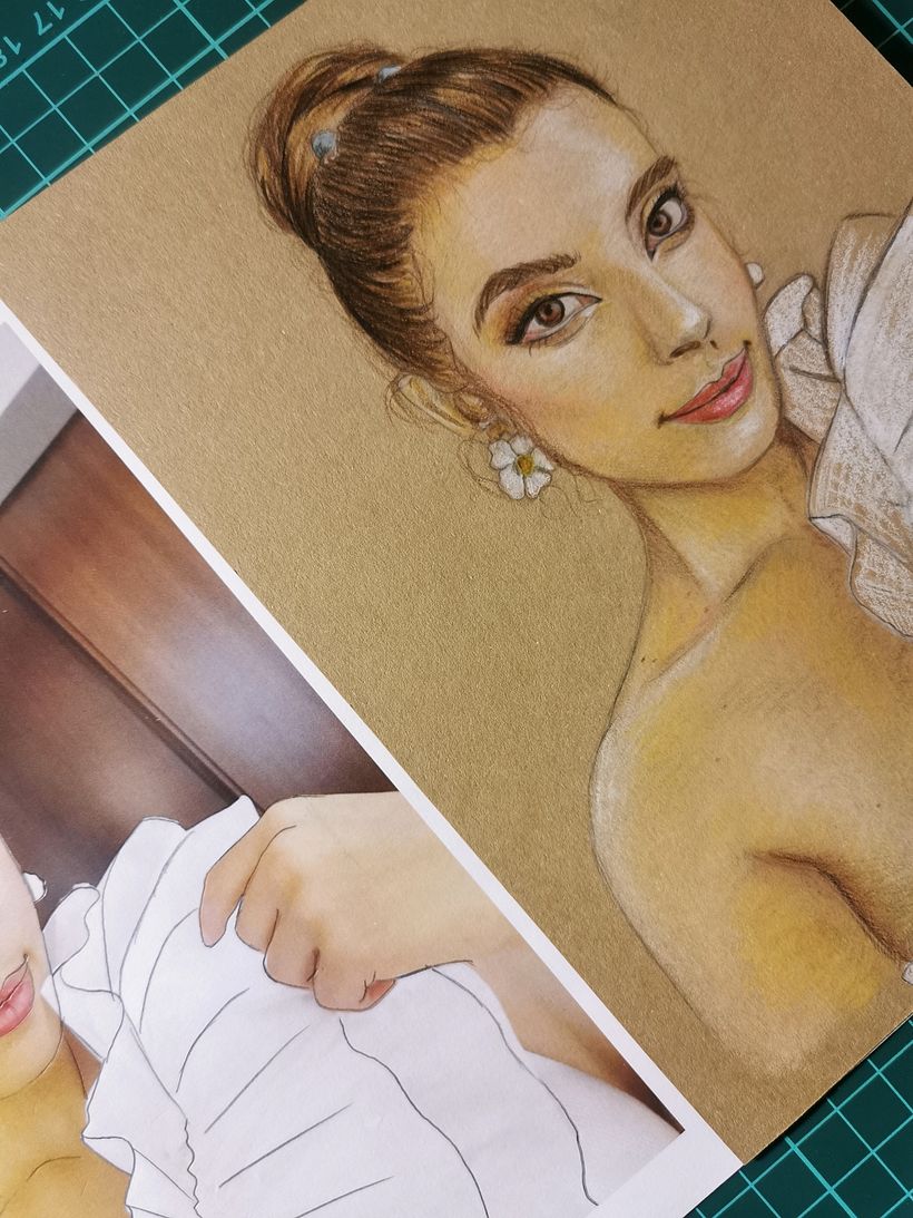 Proyecto del curso: Ilustración con pastel y lápices de colores 18