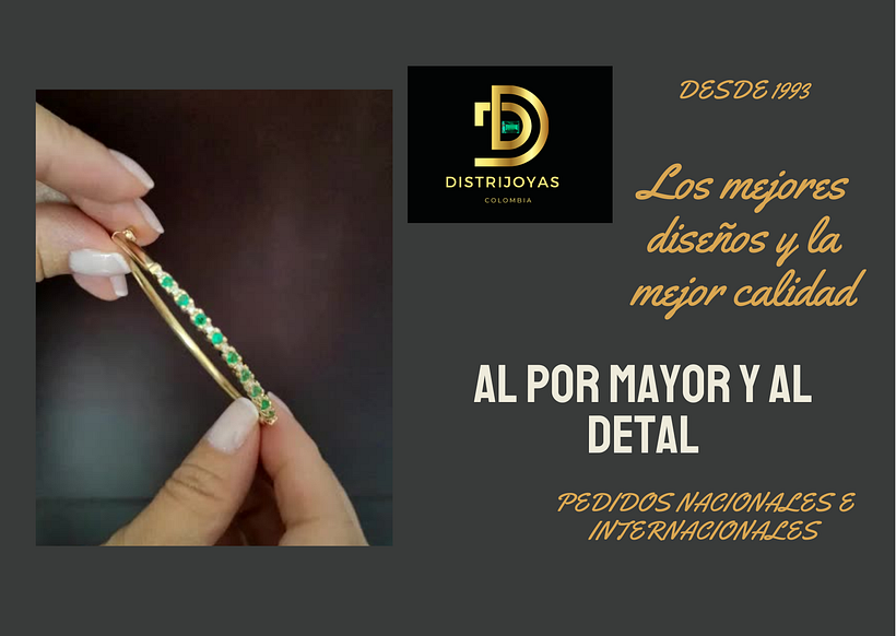 Propaganda Distrijoyas - Diseño de joyas