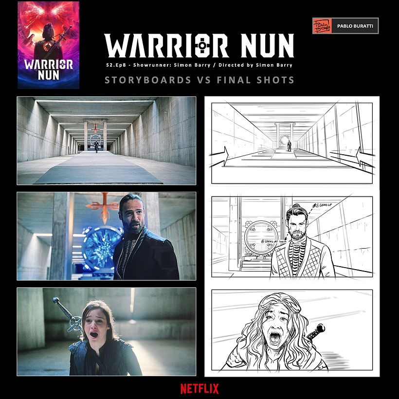 Warrior Nun - Storyboards 6