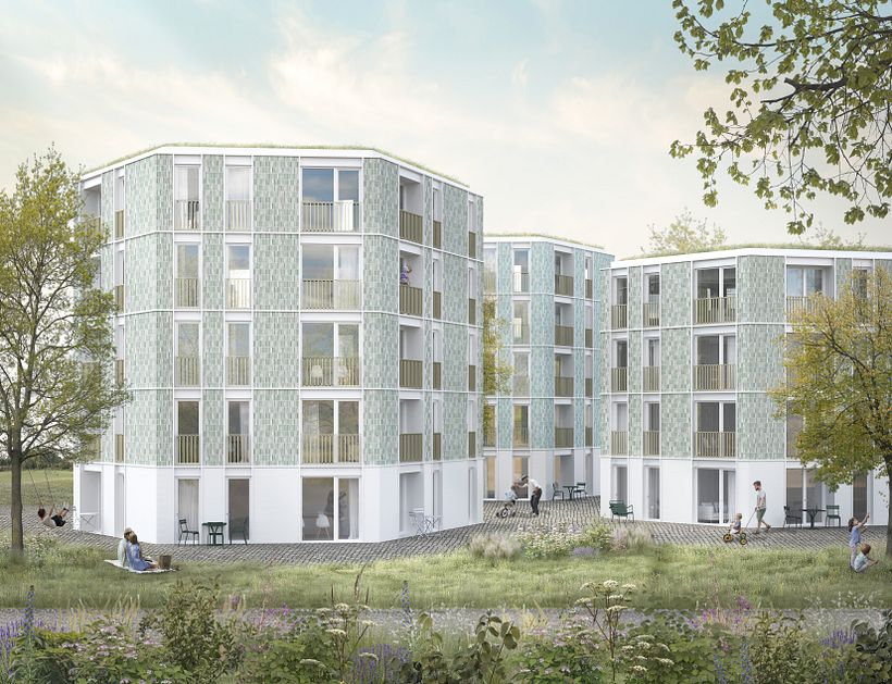 Social Housing in the otskirts of Zurich, Switzerland for +Studio 2