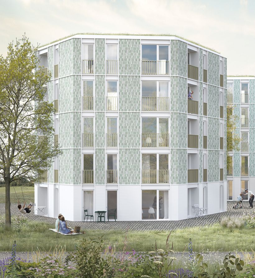 Social Housing in the otskirts of Zurich, Switzerland for +Studio 2