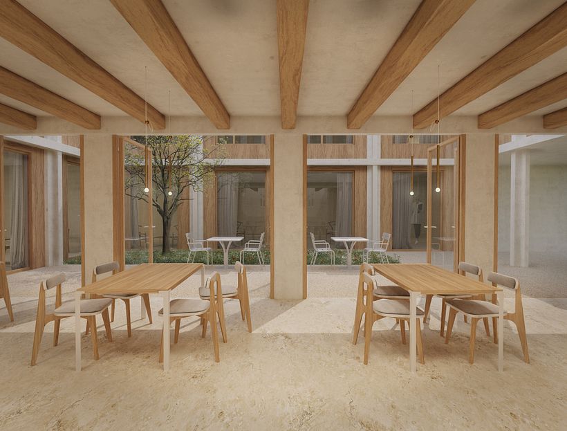 Proposal for a new Elderly Home in Antwerp, Belgium 2