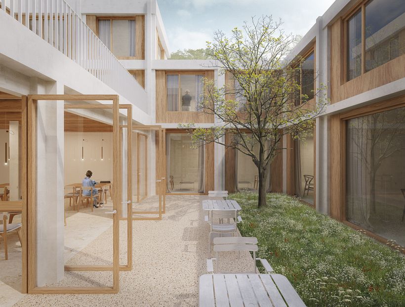 Proposal for a new Elderly Home in Antwerp, Belgium 1