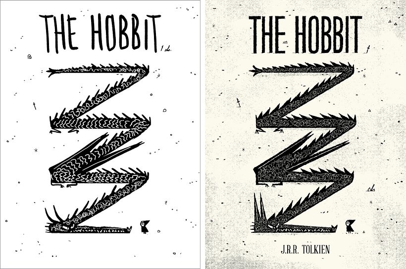 Cover 1's colour study and first round of final artwork.