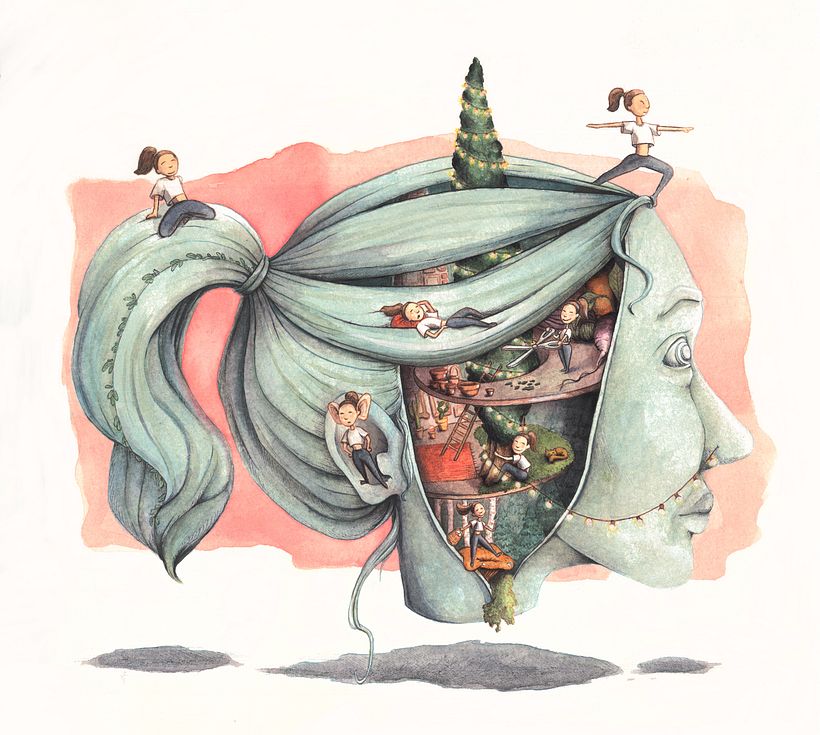 Surreal Illustration final project - Ilustración tradicional