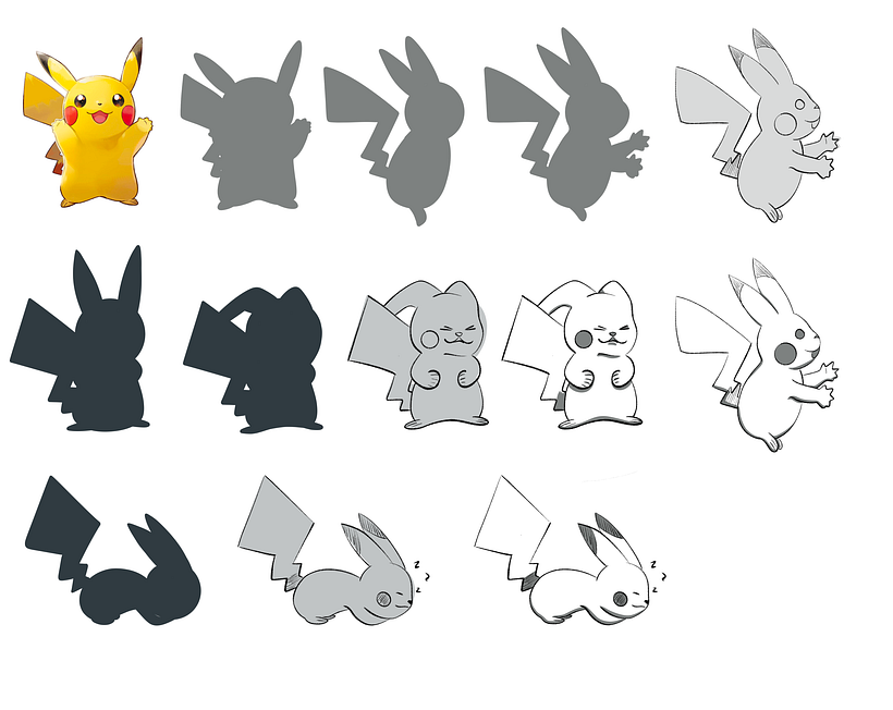 Meu projeto do curso: Introdução ao desenho de personagens para animação e videogames 4