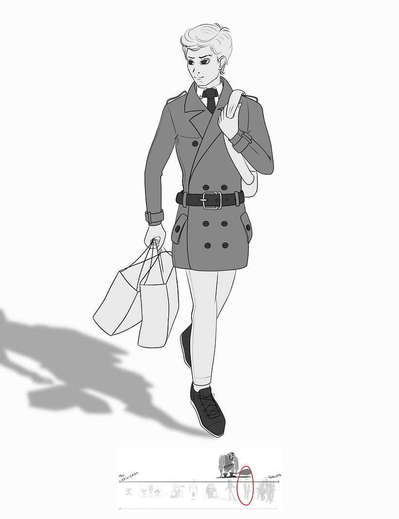 Meu projeto do curso: Introdução ao desenho de personagens para animação e videogames 19