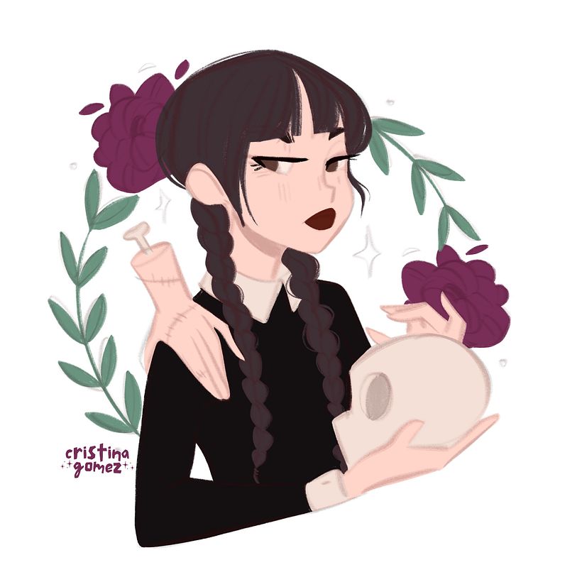 Illustration avec couleurs de base