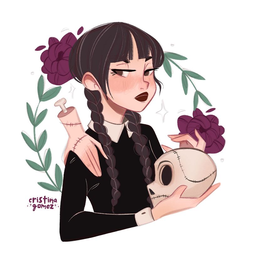 Illustration avec détails et textures