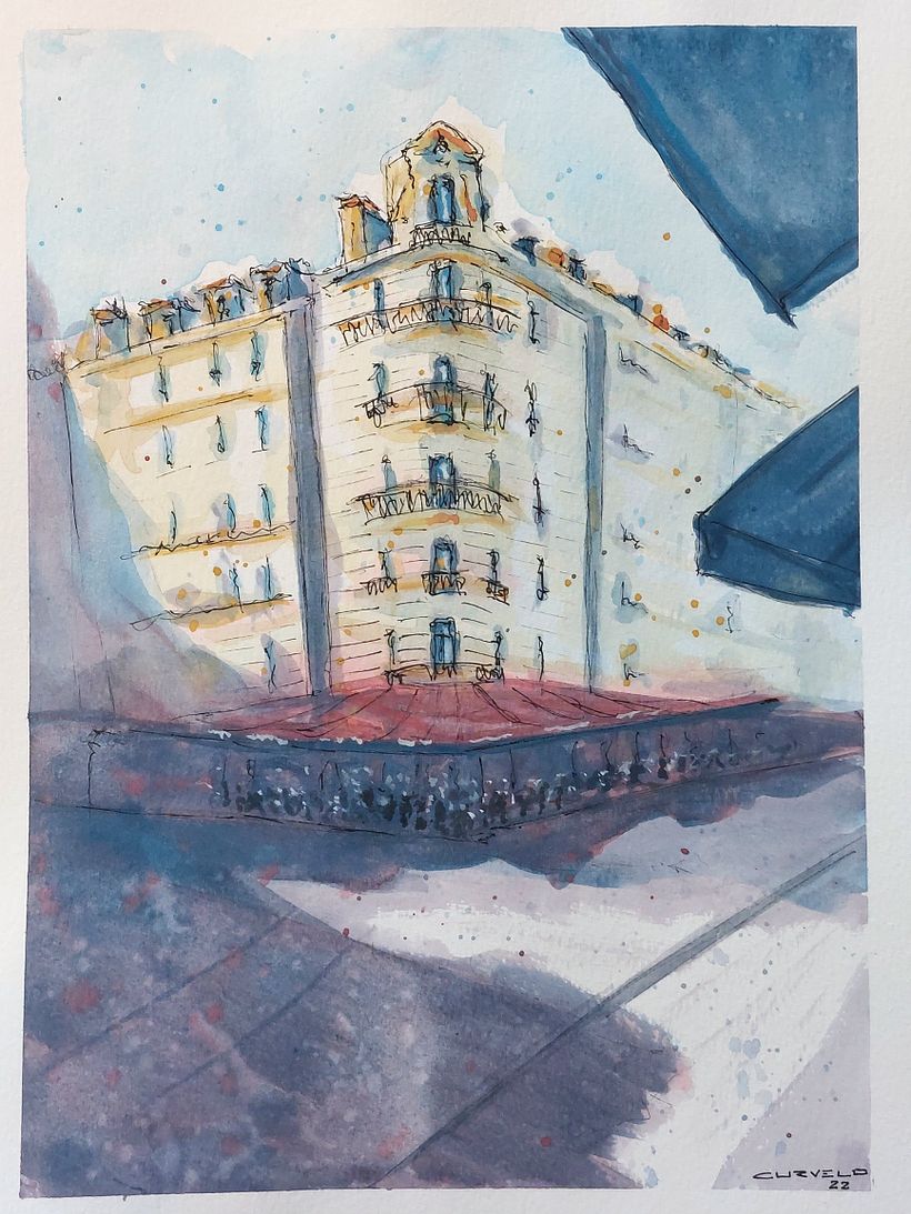 One coffee in Paris 2