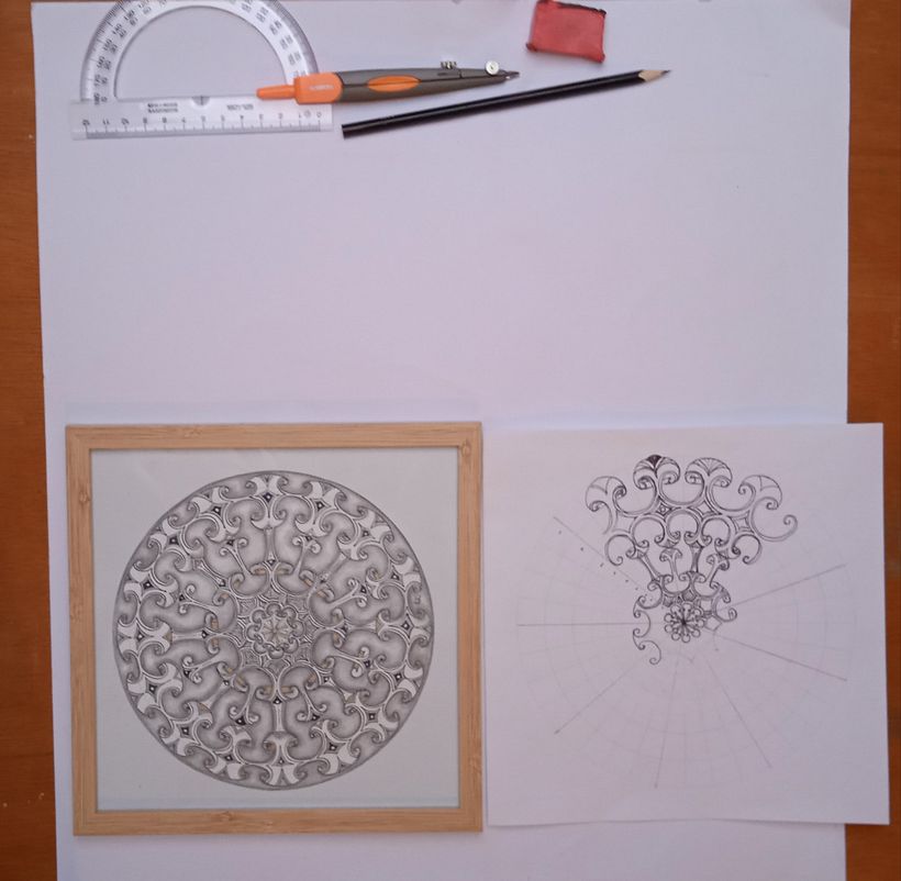 My project for course: Painting Acrylic Mandalas with Professional Techniques 1