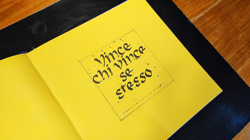 Foglio di cortesia iniziale