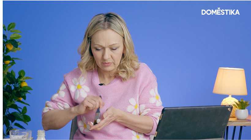 Help the page dry by lifting and using a dry brush