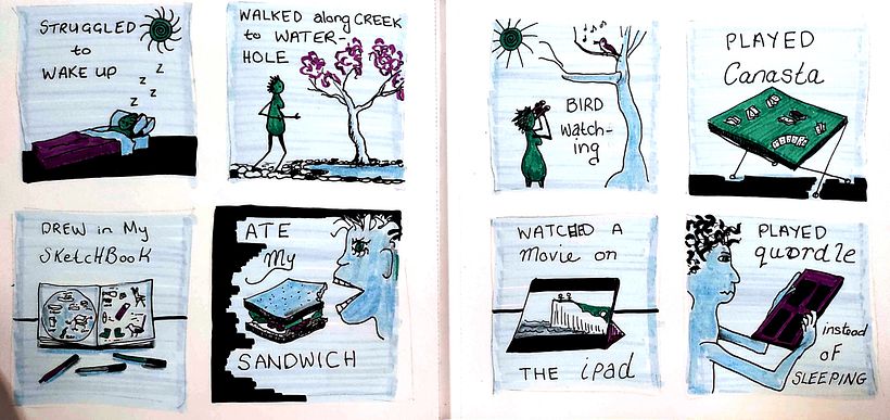 My project for course: Illustrated Life Journal: A Daily Mindful Practice 7