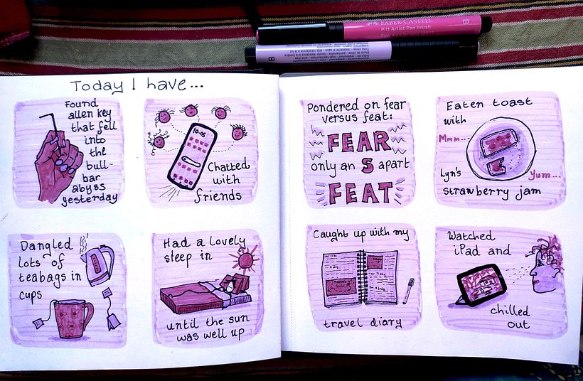 My project for course: Illustrated Life Journal: A Daily Mindful Practice 8