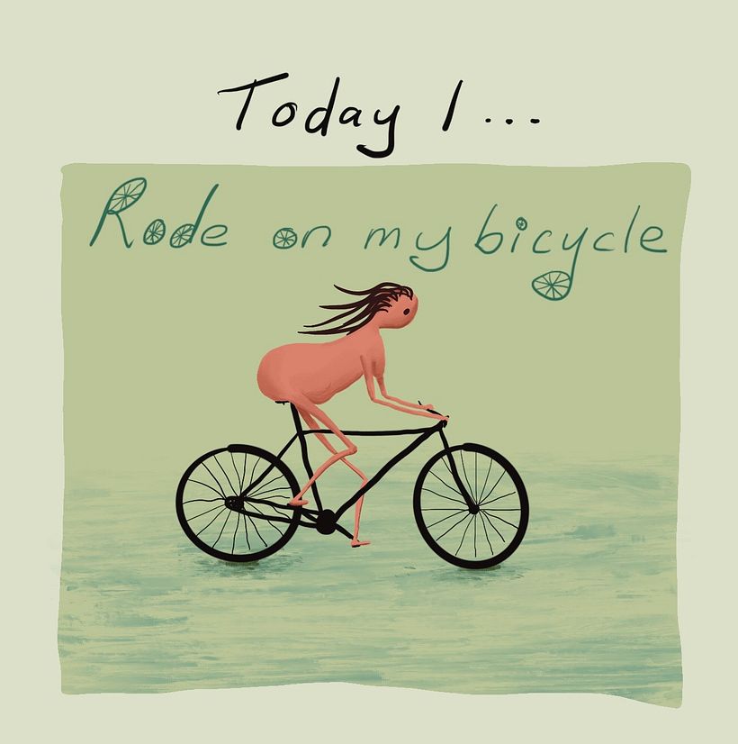 The final image of the timelapse I had to make in Procreate