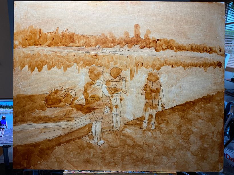Waiting with watermelon  2