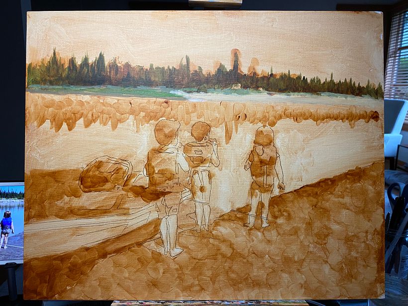 Waiting with watermelon  3
