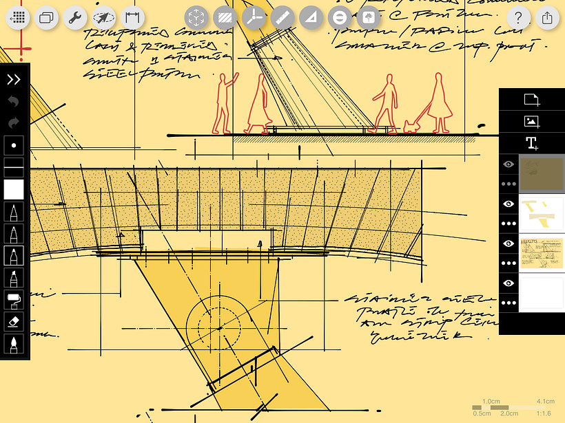 Barajas Airport Detail Study Sketches 5