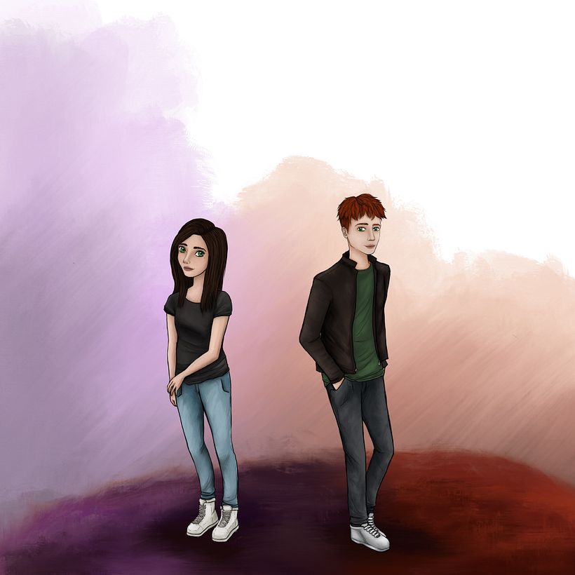 Illustration exercise, inspired by a text that one of my favourite Streamer wrote 2
